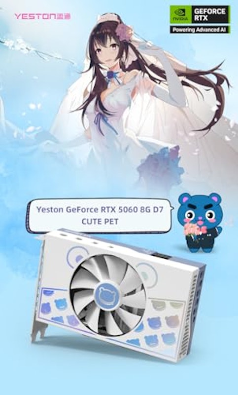 Cute Pet Nvidia GeForce RTX 5060 8G 2
