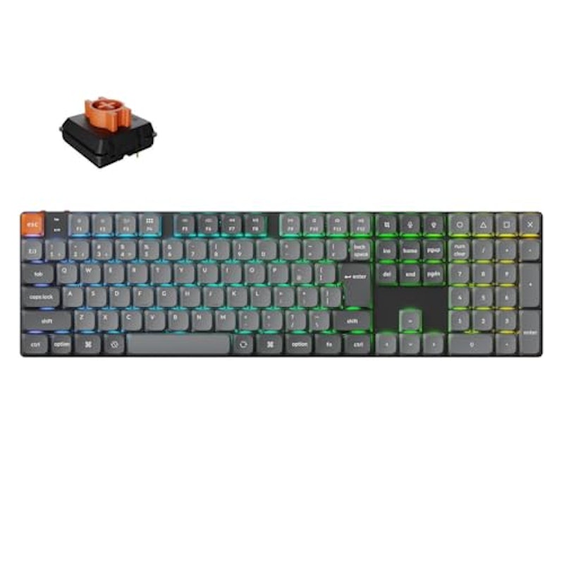 ロープロファイル ワイヤレスカスタムメカニカルキーボード 1