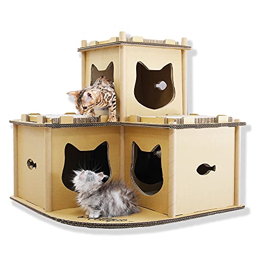 Feline Fortress Cat House 2