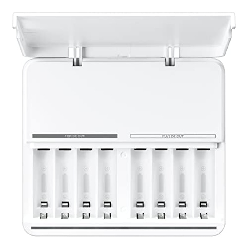 USB出力付8本急速充電器 1