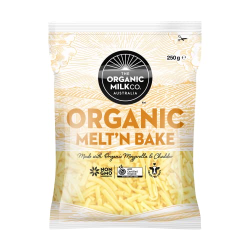 Certified Organic Grass-Fed Shredded Melt N Bake Cheese Mix 1