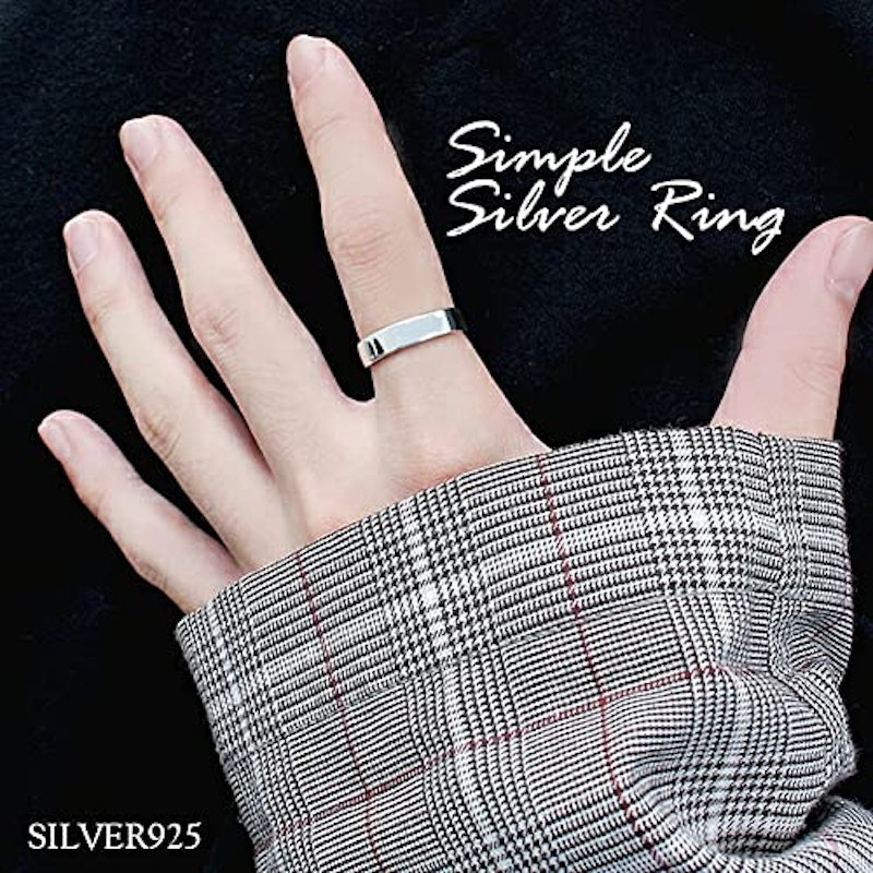シンプルシルバーリング 3