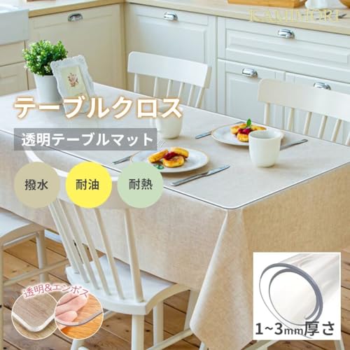 マイメロディ　テーブルクロス　ビニールクロス マイメロディ テーブルクロス ビニールクロス 透明ビニールテーブル