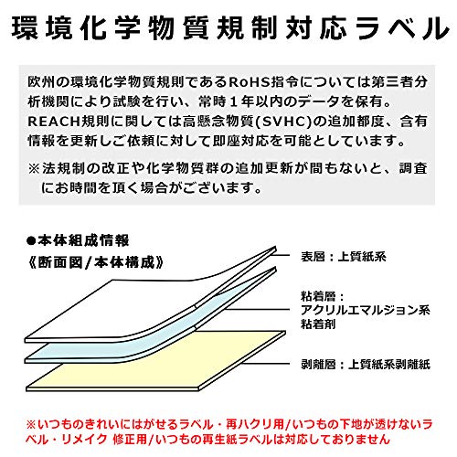 いつものラベル 収納・案内用 8
