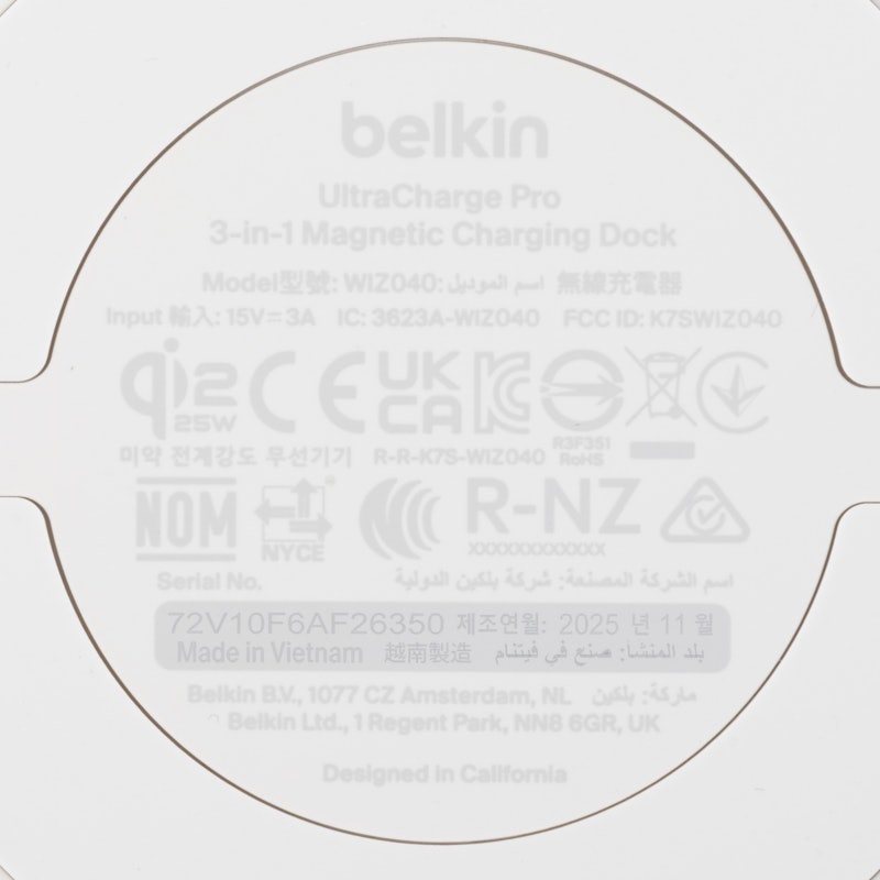 3in1ワイヤレス充電器 6