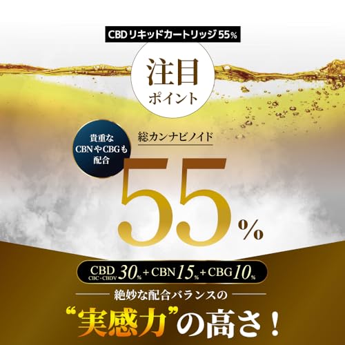 CBDリキッドカートリッジスターターセット 5