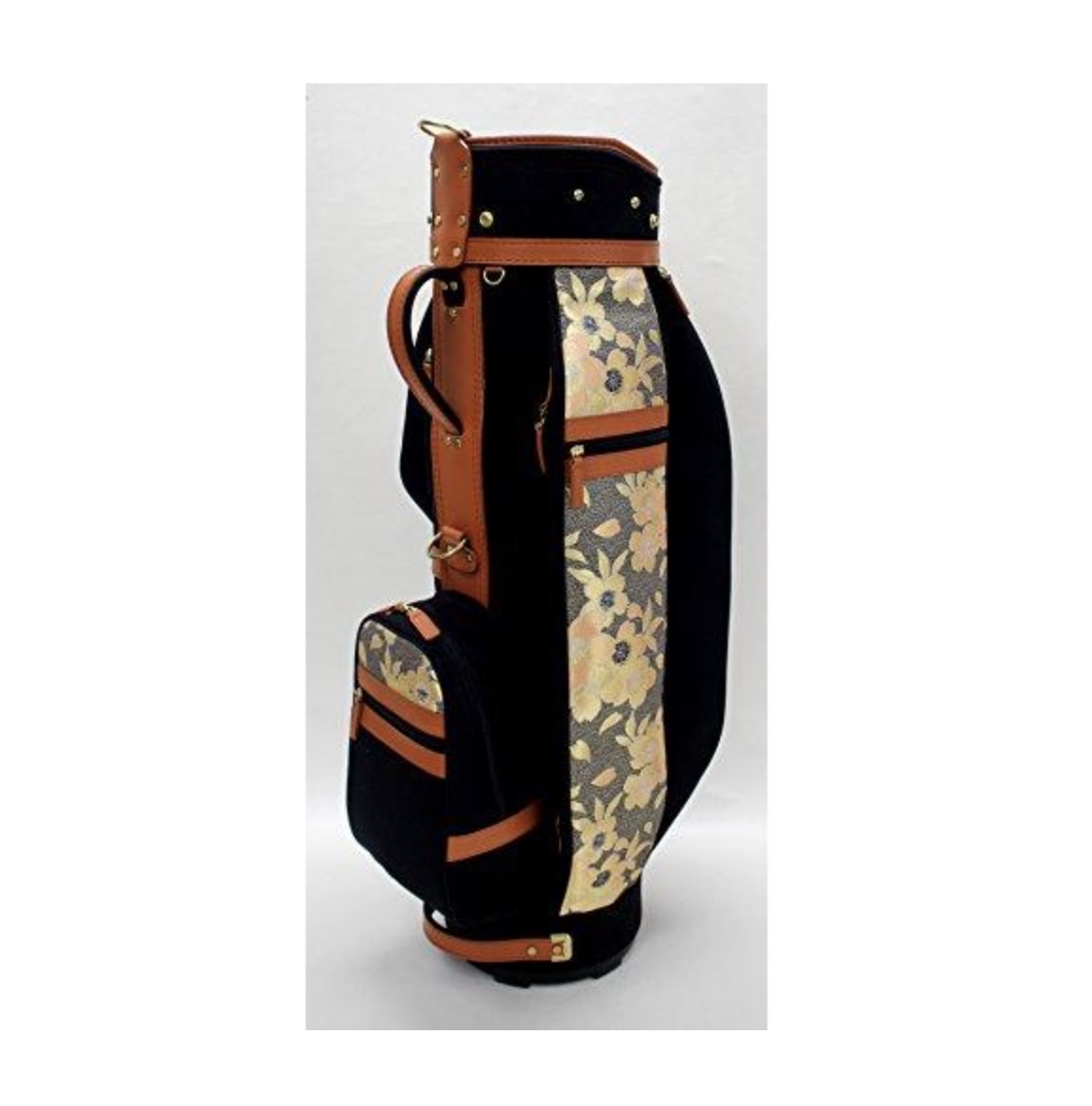 ベージュ ゴルフバッグ キャンバス製 1 ベージュ ゴルフバッグ