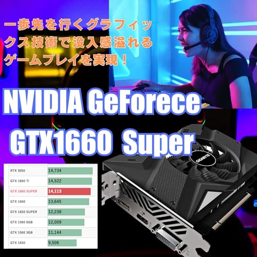 GTX 1660 SUPER搭載ゲーミングPCのおすすめ人気ランキング【2025