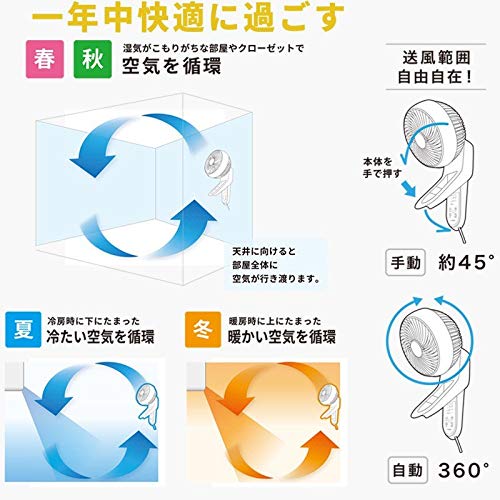 壁掛式サーキュレーター 5
