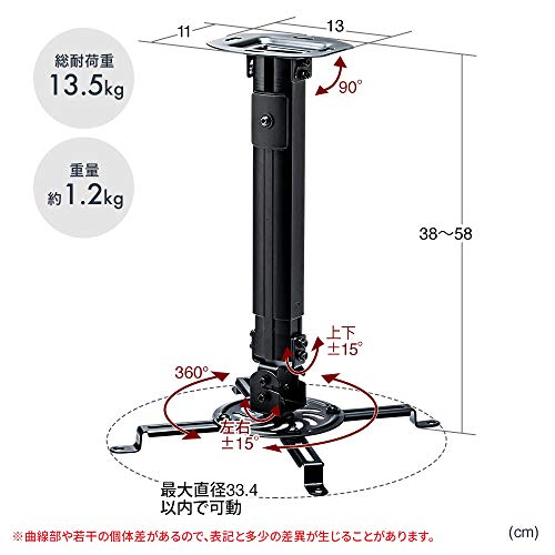  プロジェクター天吊り金具 6