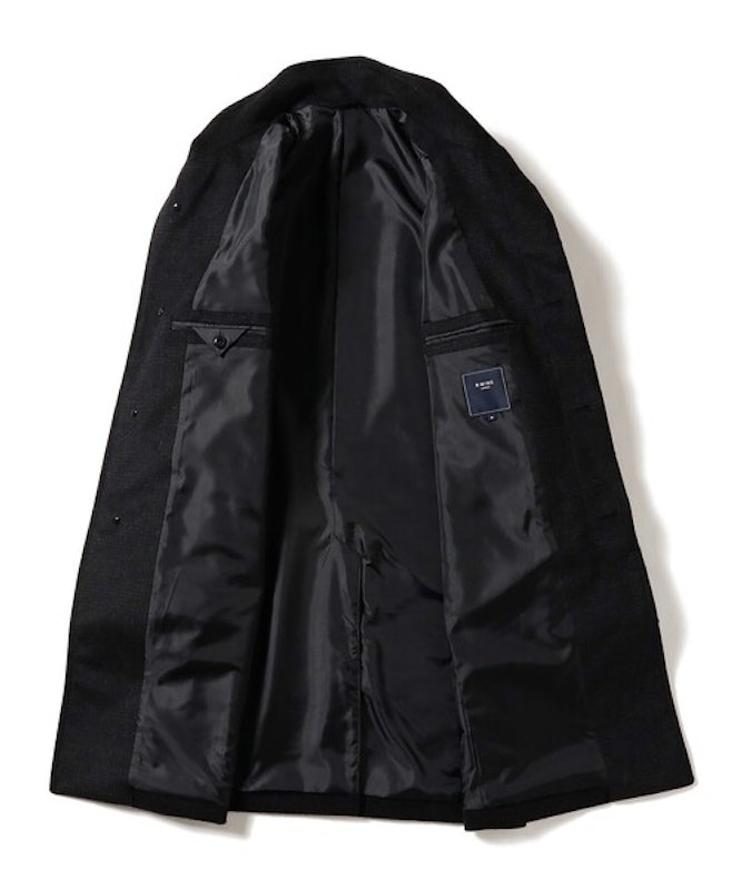 防風 タスマニアウール スタンドカラーコート 25FW 15