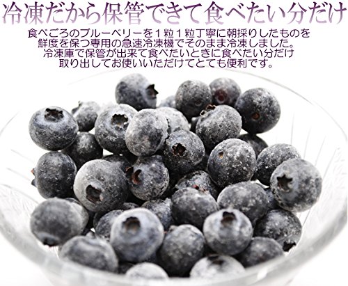 冷凍ブルーベリー 3