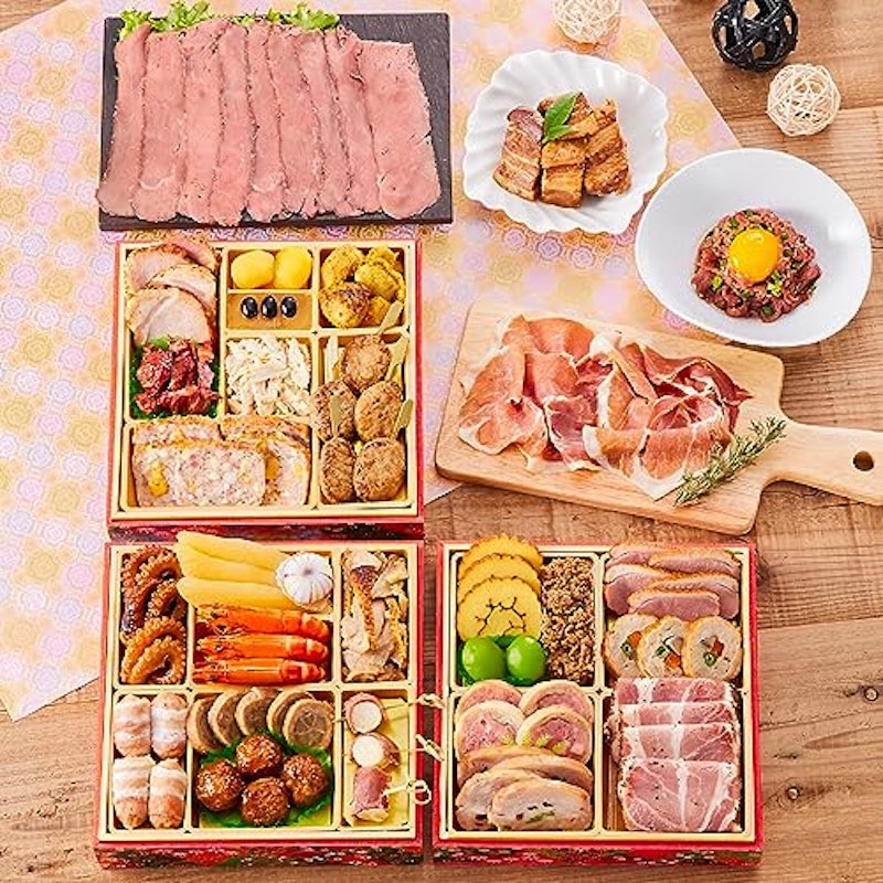 肉三昧おせち 1