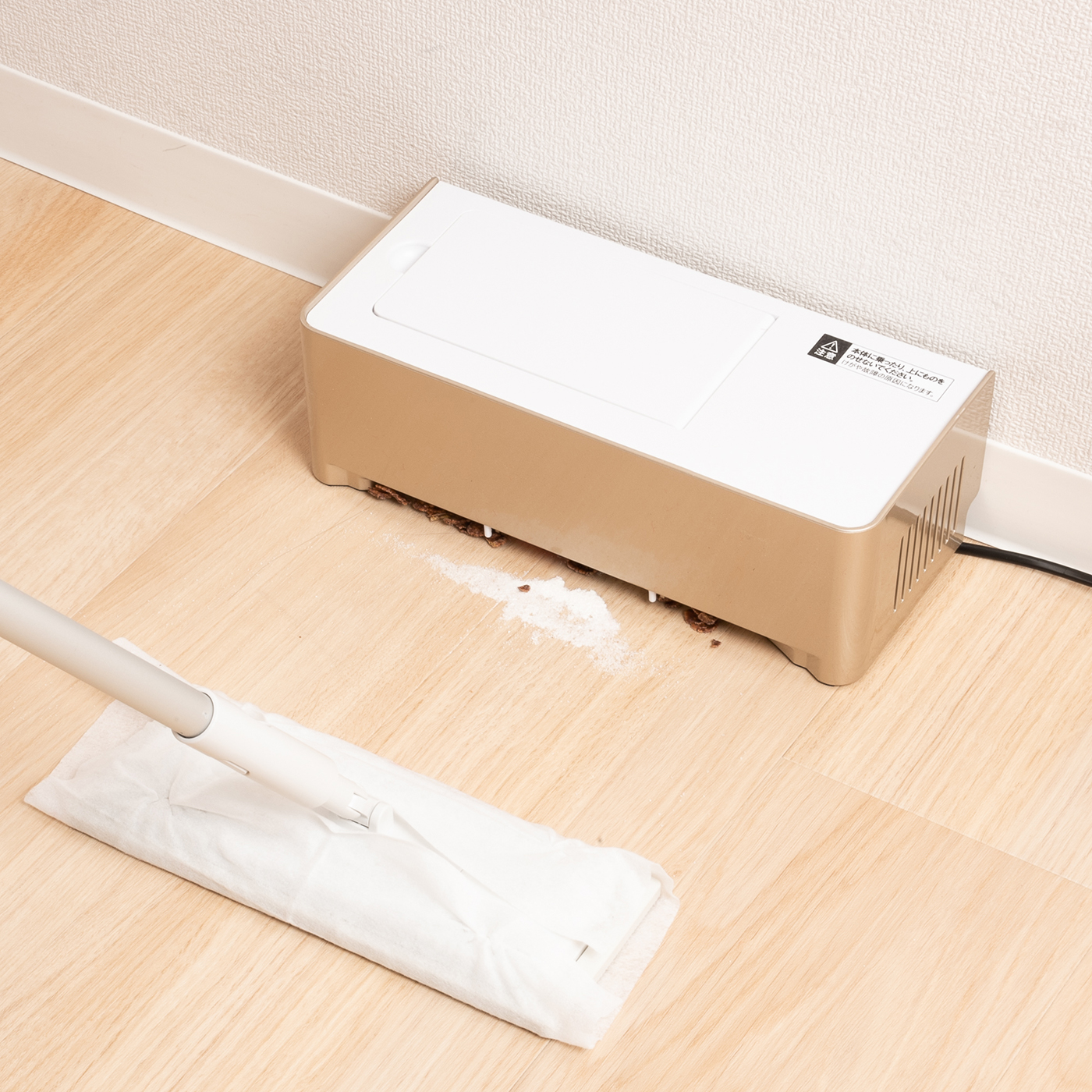 フロアワイパー専用電気ちりとり 5