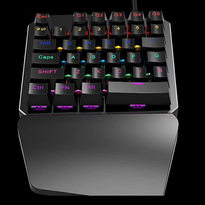片手ゲーミングキーボード 3