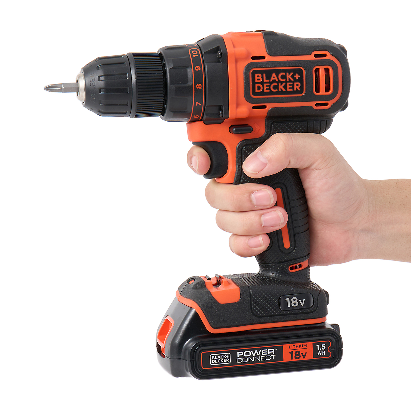 ポップリベット・ファスナー BLACK+DECKER コードレスドリルドライバー