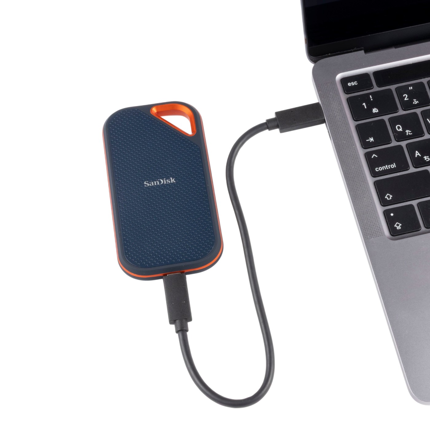 Sandisk ポータブルSSD SDSSDE81-1T00-GH25を検証レビュー！外付けSSD