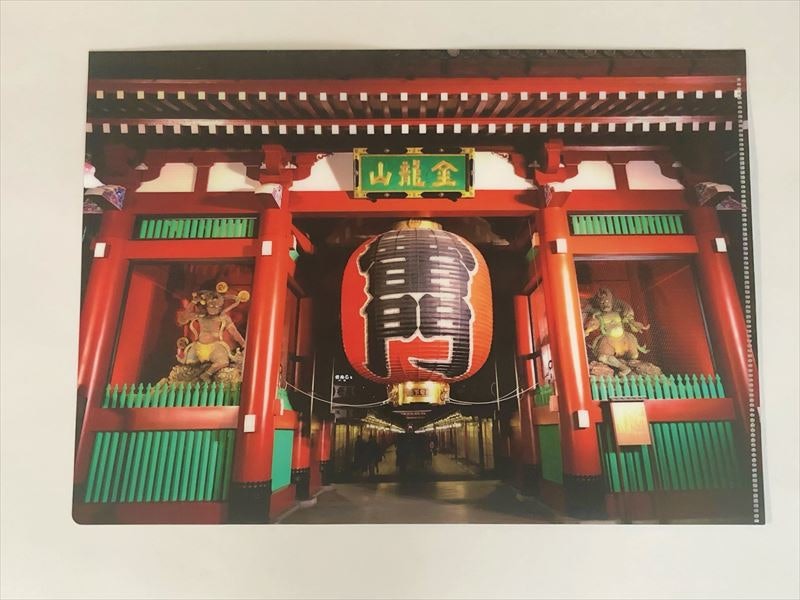 浅草雷門 浅草寺クリアファイル 2