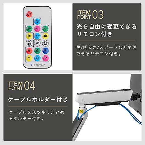 快適ワークのモニターアーム 3
