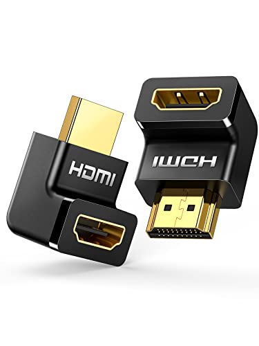 HDMI　L型変換アダプタ 90度＋270度 1