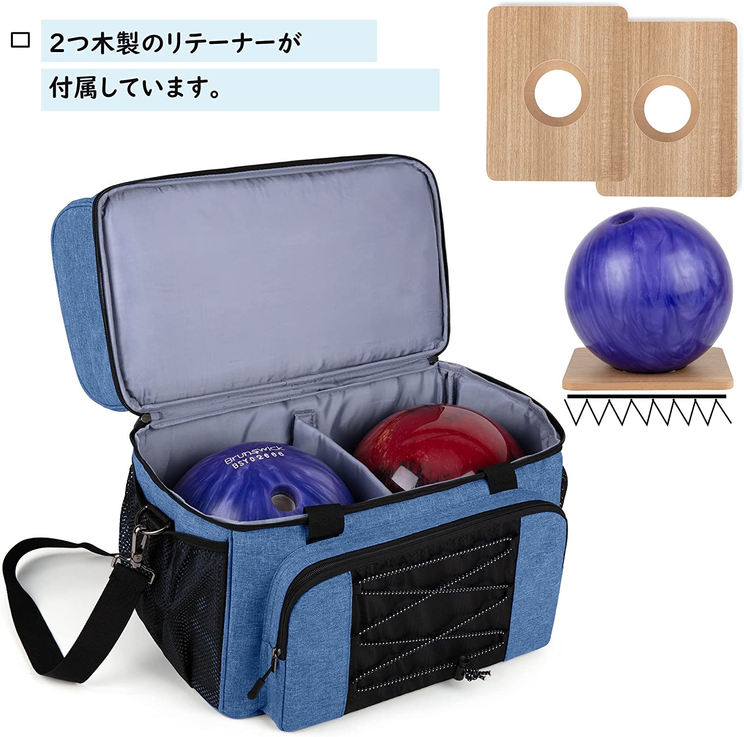 【美品】【限定品】ボウリングバック 2個入れ　2024年発売品　国旗 新品 未使用品 ボウリングバック 2個入れ(2024発売) - メルカリ