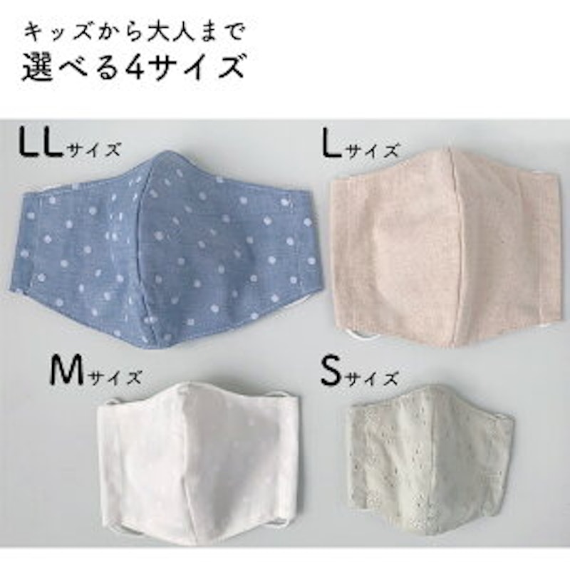 布製マスク 3