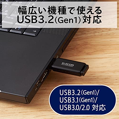 MMOMENT USBメモリ 512GB USB3.1(Gen1) スライド式 (最大読込速度100MB s) 最新デザインの - USBメモリ