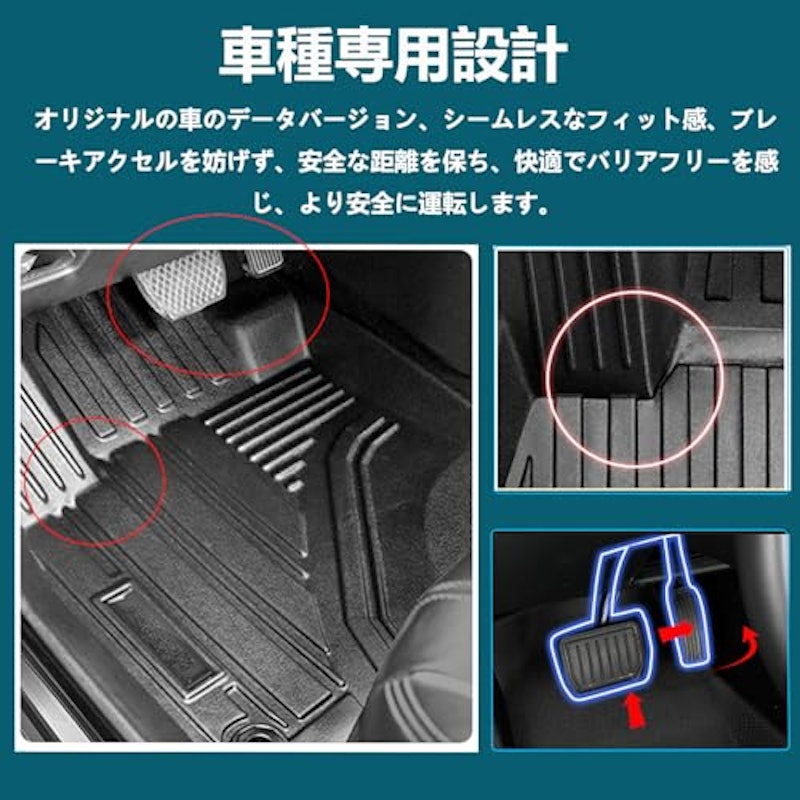 3Dフロアマット 4