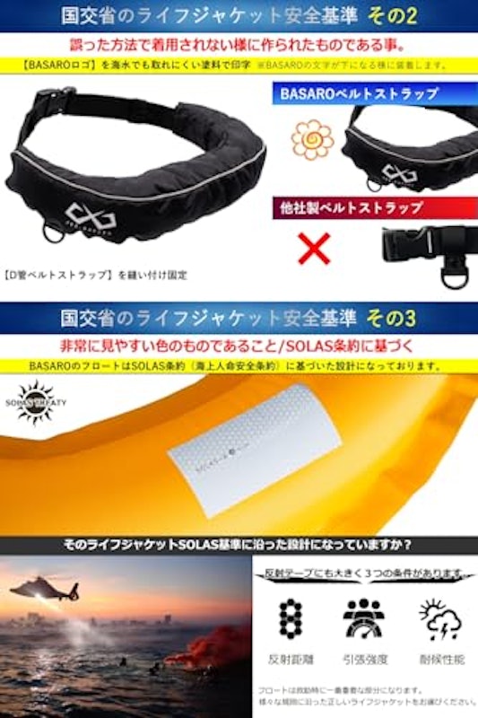 自動膨張式ライフジャケット 7