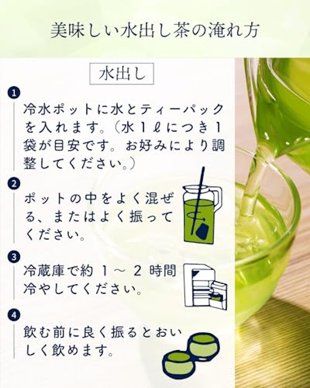 水出し深蒸しティーバッグ 7