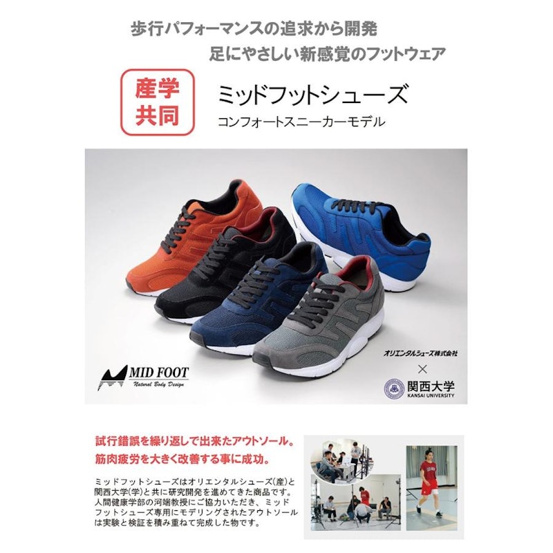 ミッドフット スニーカー 5