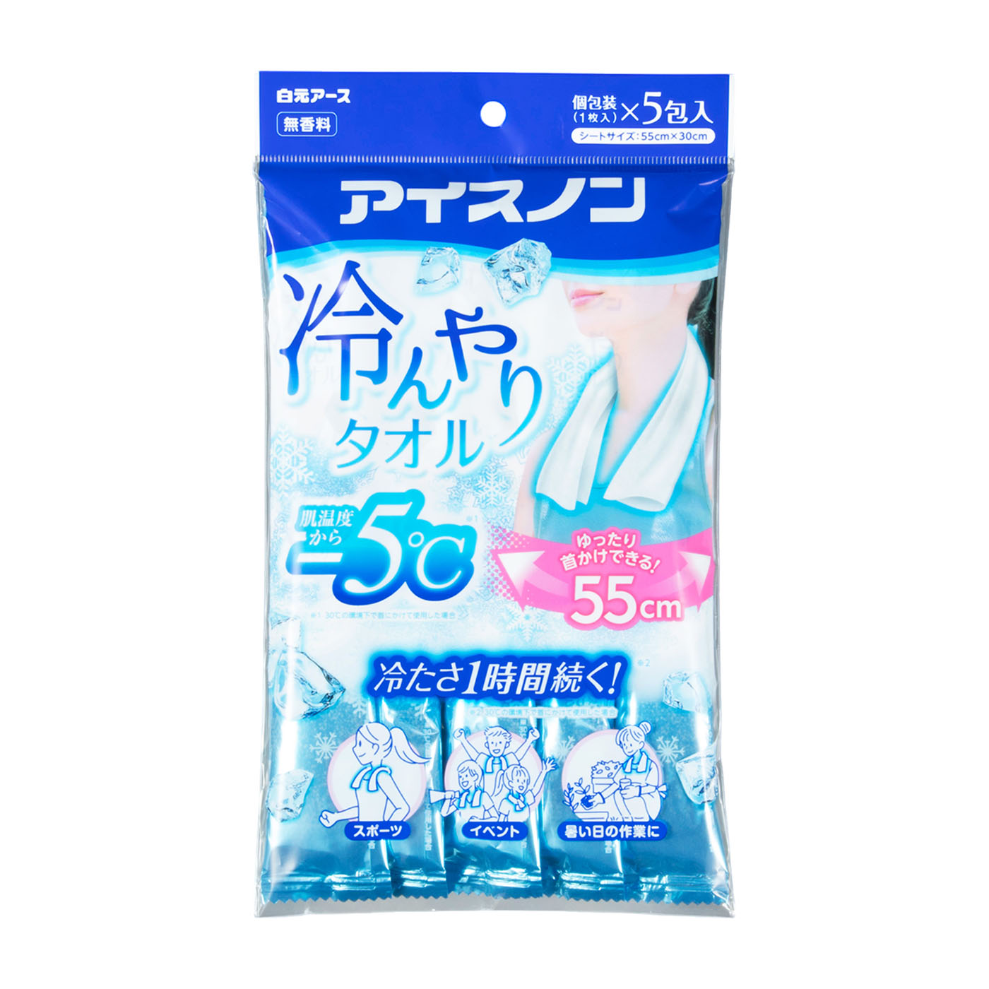 冷んやりタオル 1