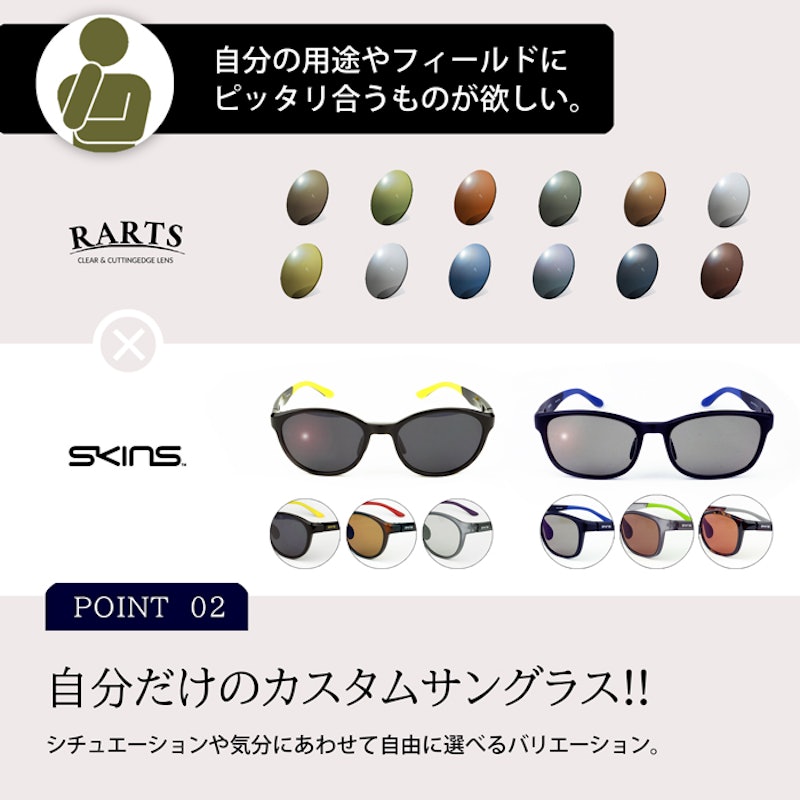 偏光サングラス 2