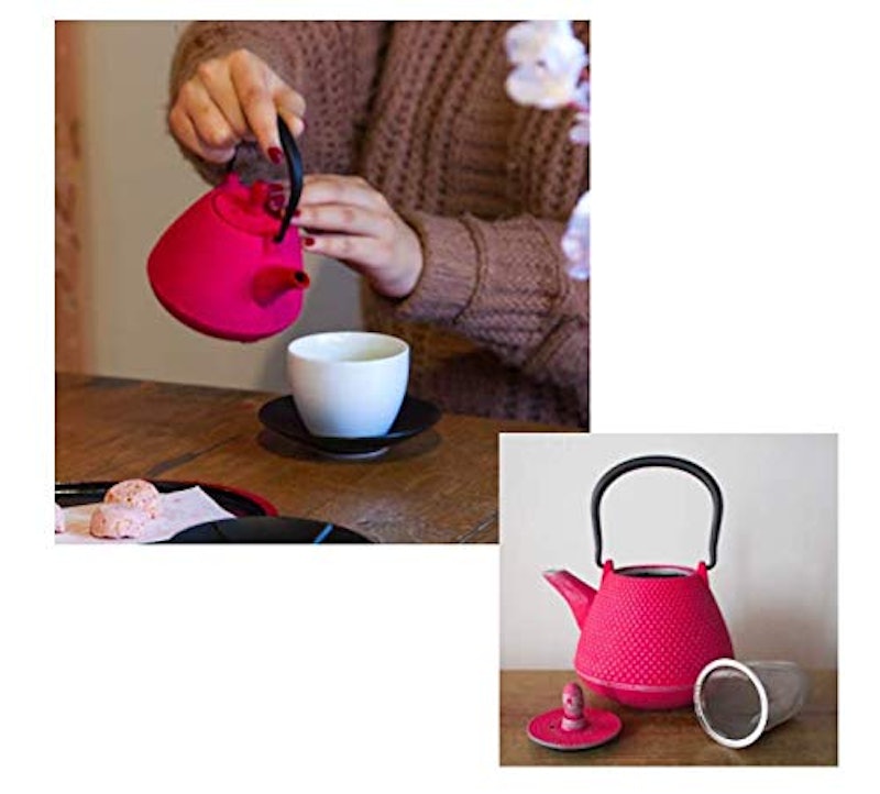 のレン ロジ・アソシエイツ 南部鉄器 急須 カラー ドーム霰 2