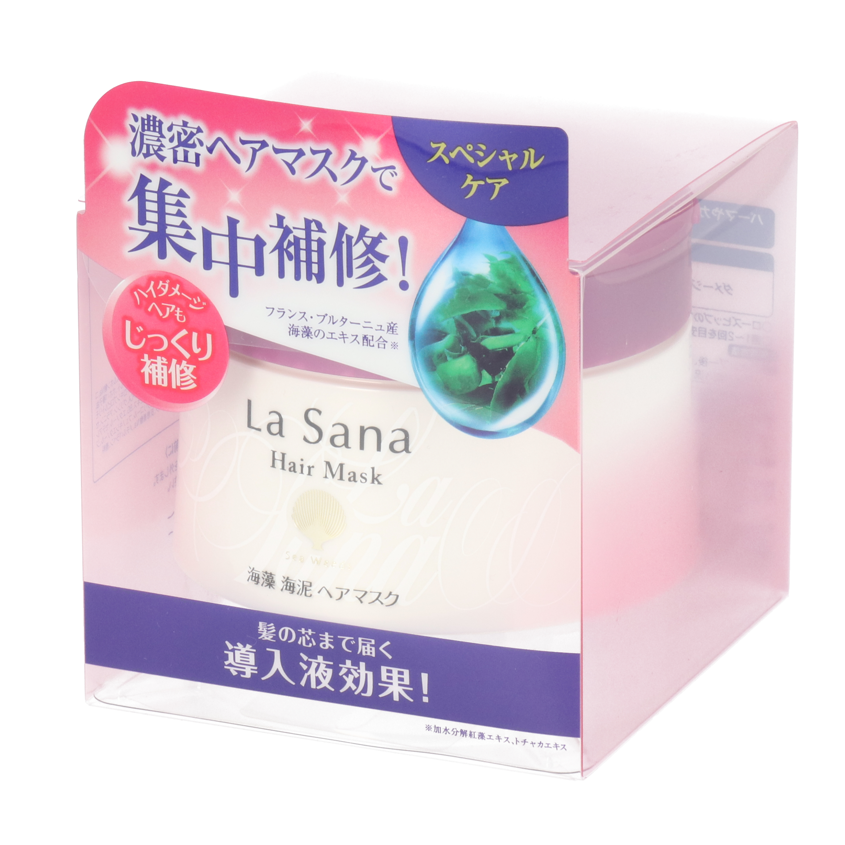 ヤマサキ La Sana 海藻海泥ヘアマスクを検証レビュー！ヘアマスク