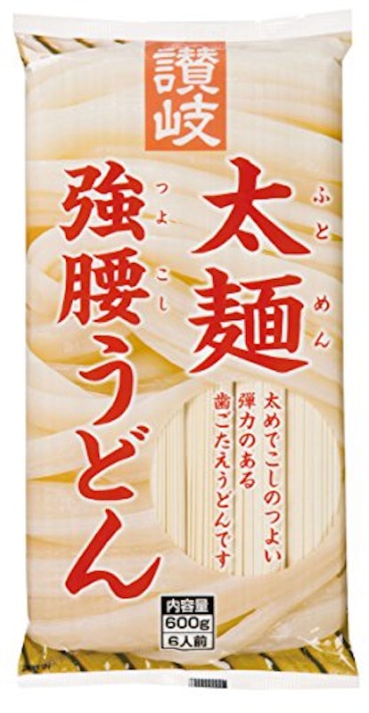 太麺強腰うどん 1