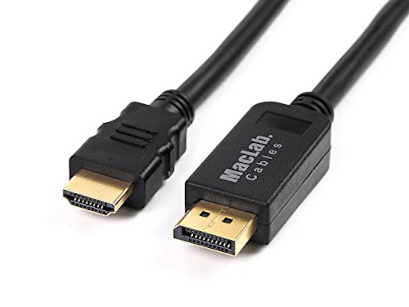 DisplayPort to HDMI 変換ケーブル 1