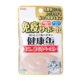 アイシア 健康缶パウチ 免疫サポート まぐろペーストをレビュー アイシア 健康缶パウチ 免疫サポート まぐろペーストをレビュー