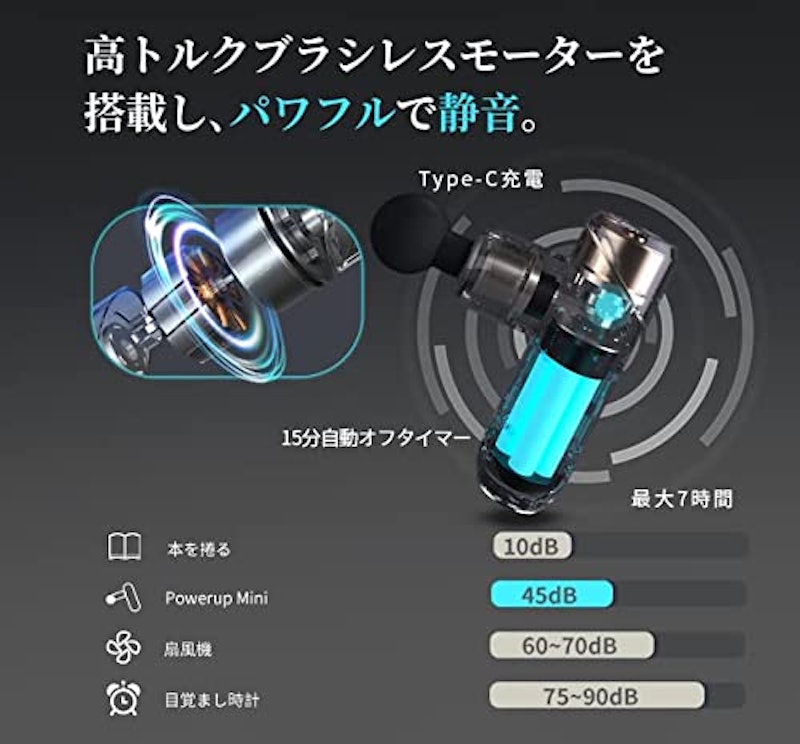 筋膜リリースガン 5