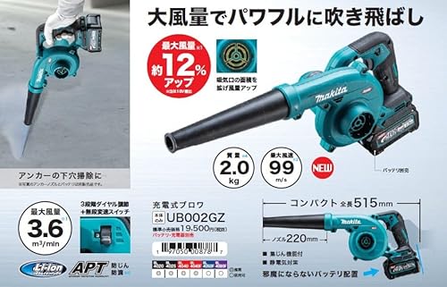 充電式ブロワ 3