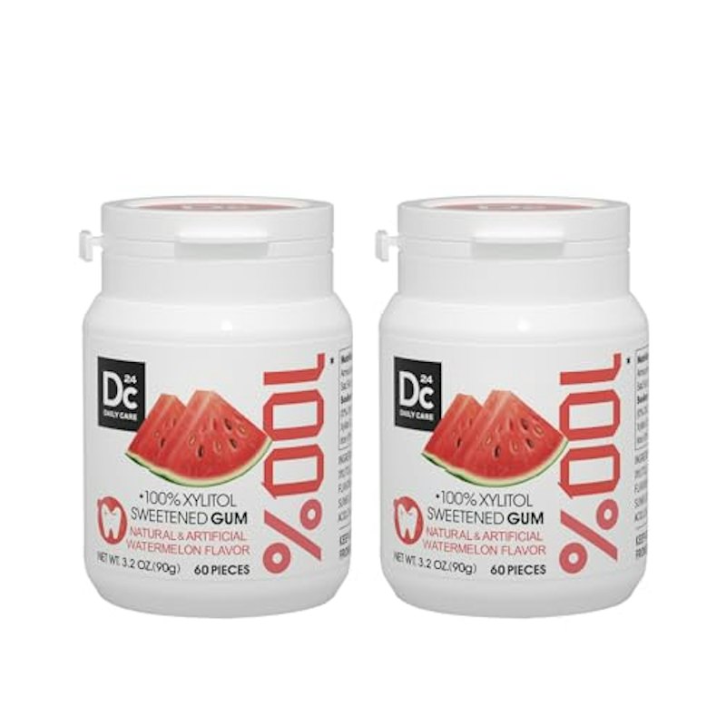 100% Xylitol Sweetened Gum Fresh Watermelon 1