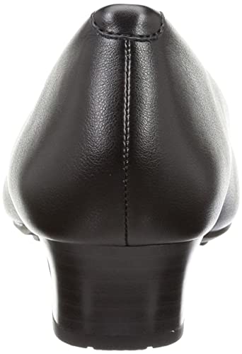 約3.5cmヒールの黒パンプス 3