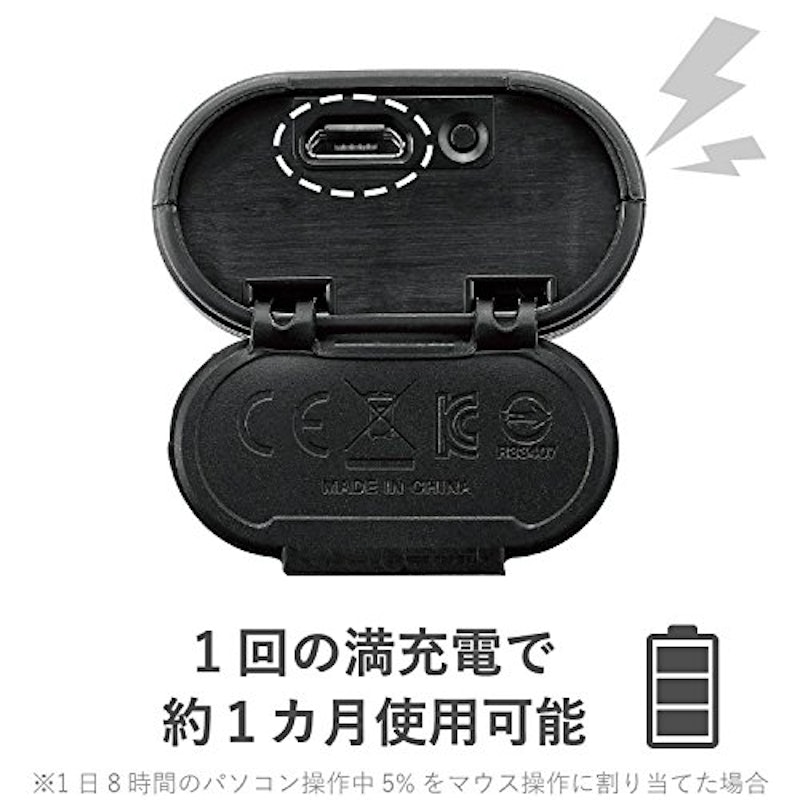 ワイヤレスマウス CAPCLIP 6