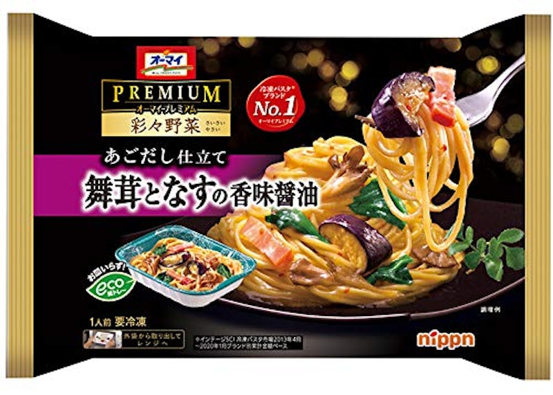 彩々野菜 舞茸となすの香味醤油 1