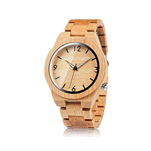 木製腕時計 腕時計 生活防水対応腕時計 時計 防水 天然素材 日本製 木製 男女兼用 ドイツブランド
