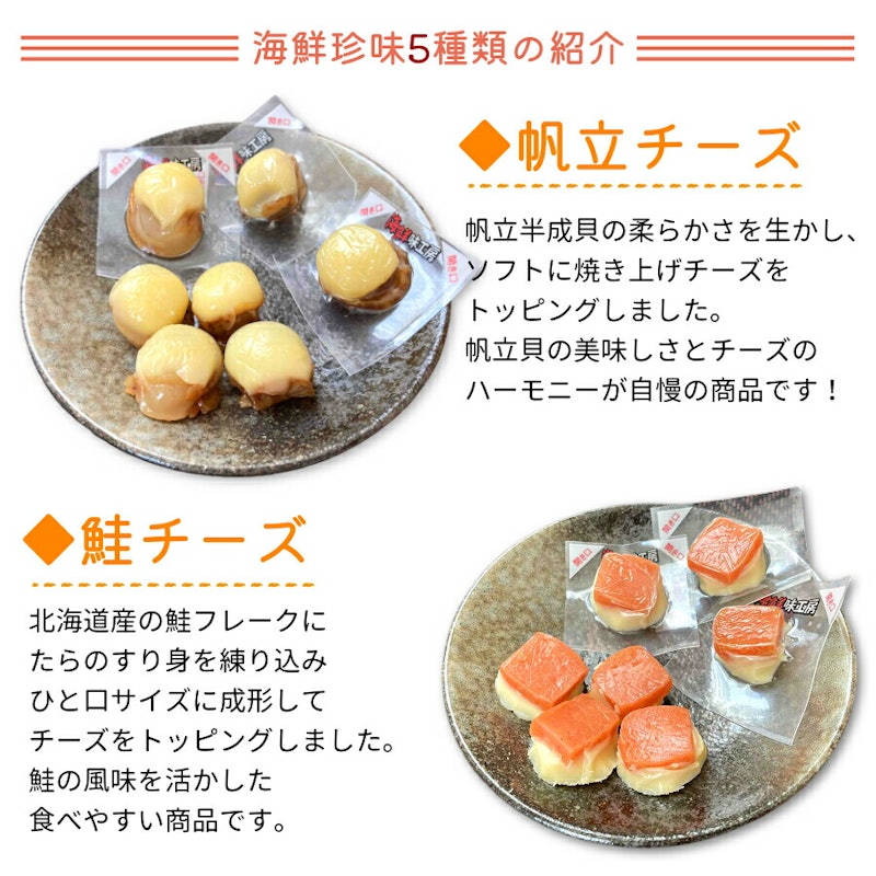 海鮮ひと口珍味5種詰め合わせ 2