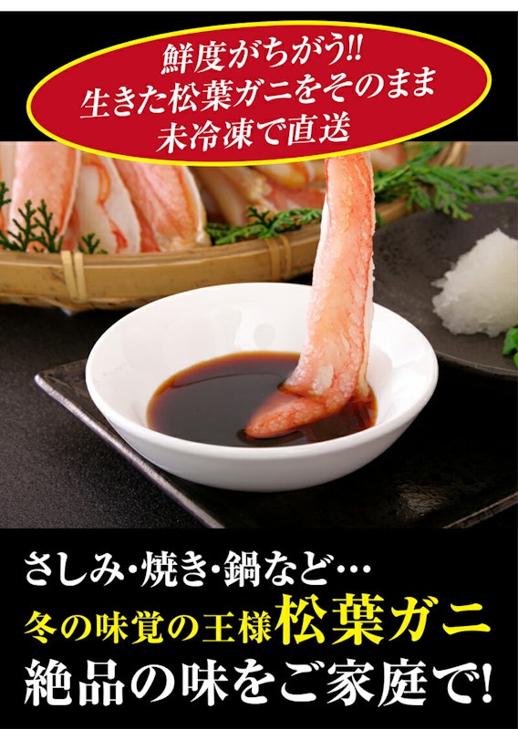 山陰沖日本海産 松葉ガニ 5