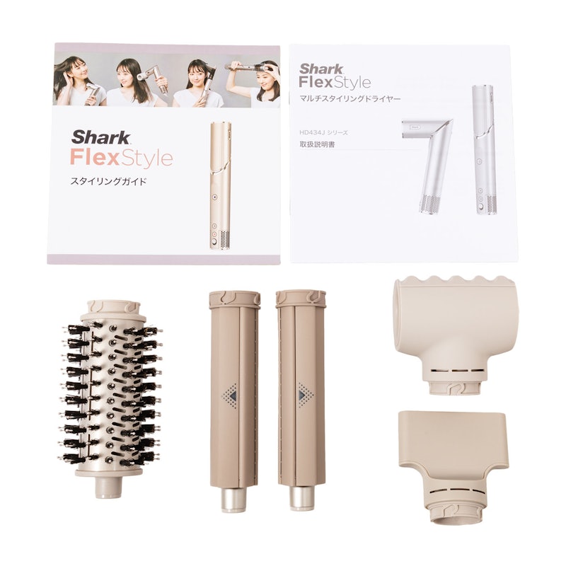 Shark FlexStyle マルチスタイリングドライヤー HD434Jをレビュー Shark FlexStyle マルチスタイリングドライヤー HD434Jをレビュー