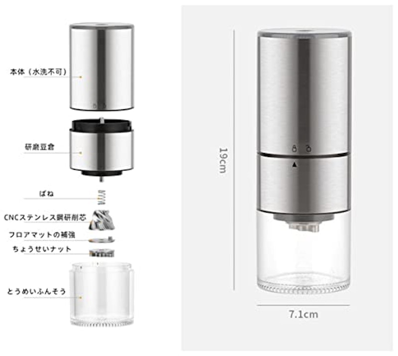 電動コーヒーミル 7
