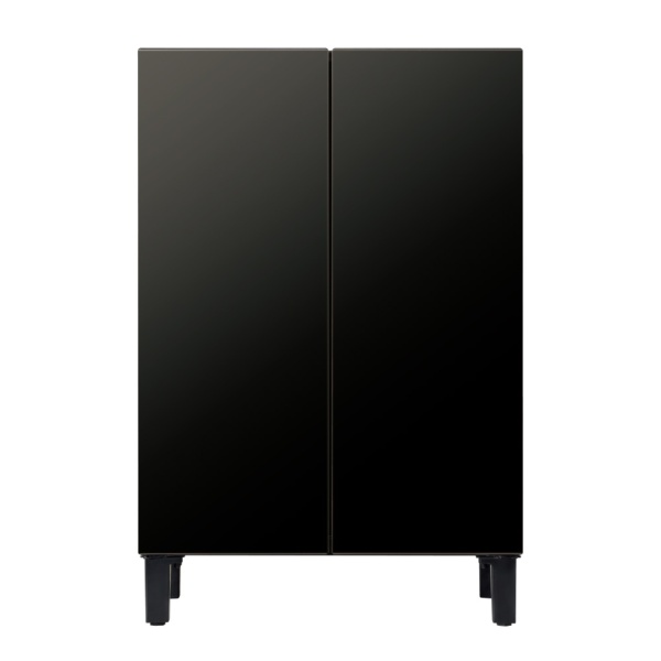 家具冷蔵庫 マットブラック 1